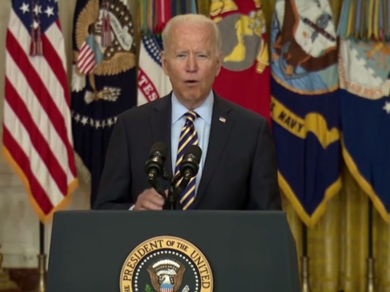 Biden dijo que no enviará a la guerra a otra generación de estadounidenses sin una expectativa razonable de lograr un resultado diferente