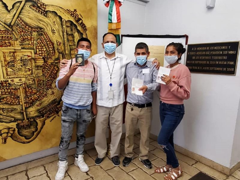 El Consulado de México en Nueva York decidió tomar estas acciones para agilizar los proceso de documentación en sus oficinas.