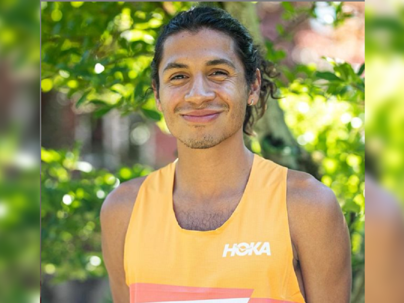 Luis Grijalva llega a los Juegos Olímpicos después de librar una lucha fuera de la pista de carreras.