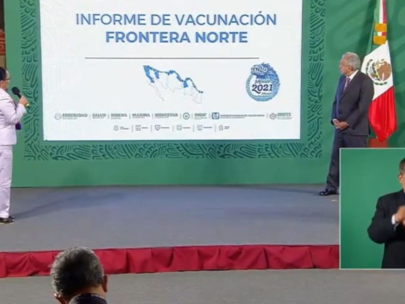 Segunda dosis de vacunación Covid-19 en la frontera iniciará el 15 de agosto.