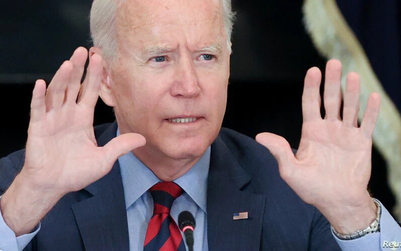 Joe Biden durante una reunión con miembros de la comunidad latina en Estados Unidos, el martes 3 de agosto de 2021.