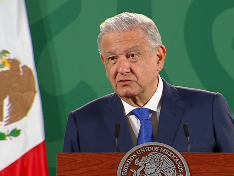 El presidente de México evitó hablar sobre la reactivación del MPP durante su conferencia del 26 de agosto de 2021.