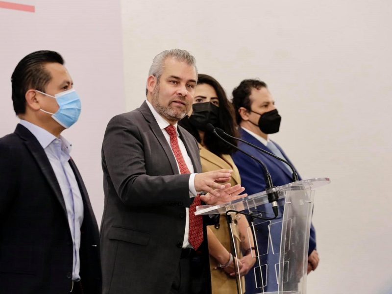 Alfredo Ramírez Bedolla, gobernador electo de Michoacán, cuya administración pretende desaparecer la Secretaría del Migrante e integrarla a una Secretaría del Bienestar.