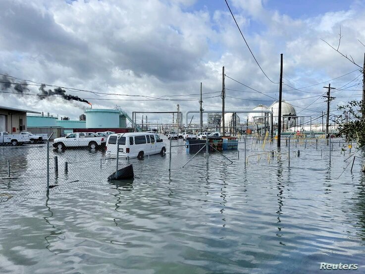Daños causados por el huracán Ida en Louisiana.