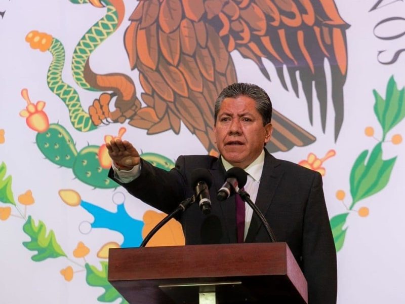 David Monreal toma protesta como gobernador de Zacatecas.