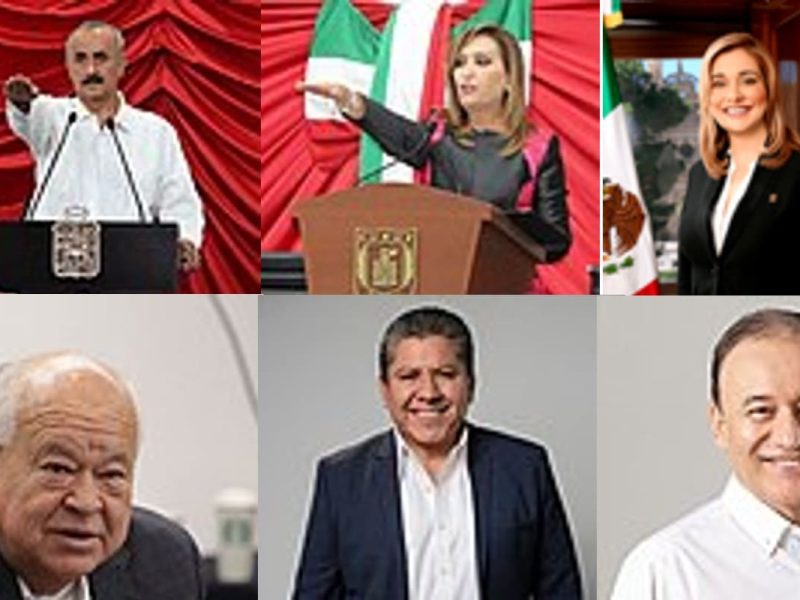 Estos son los nuevos gobernadores de México que tomaron posesión.