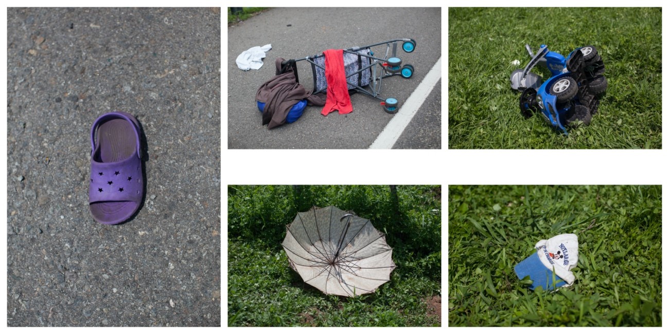 Las personas en situación de movilidad suelen dejar huellas al andar. Muchas de estas personas buscan salir de Venezuela mientras la crisis social se agudiza. Foto: Cortesía de Alejandro Saldívar, fotorreportero de Proceso.