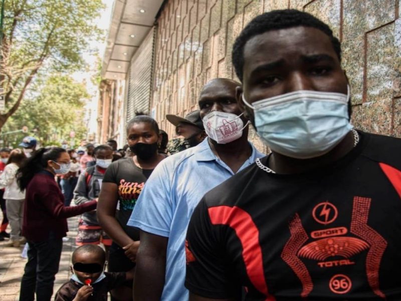 Migrantes haitianos en México; se instalan por todo el país.