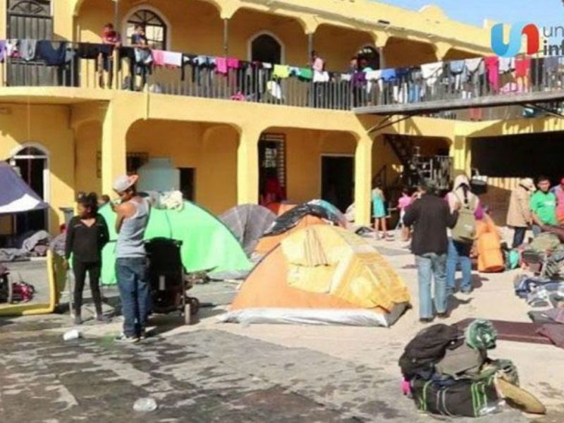 Los albergues para migrantes al noreste de México están al límite de su capacidad.