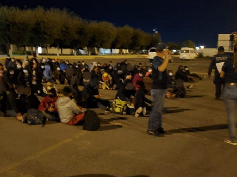 Entre estos migrantes rescatados en Tamaulipas, 8 dieron positivo a Covid-19.