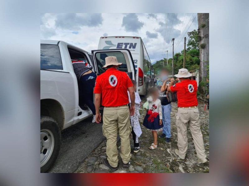 INM dará papel migratorio a mujeres embarazadas y menores de edad que viajan en la caravana migrante