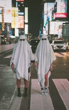 Disfraces de fantasma. | Foto: Pinterest.