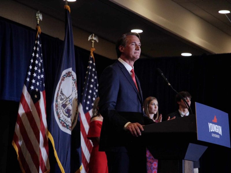 Glenn Youngkin, el nuevo gobernador electo de Virginia.