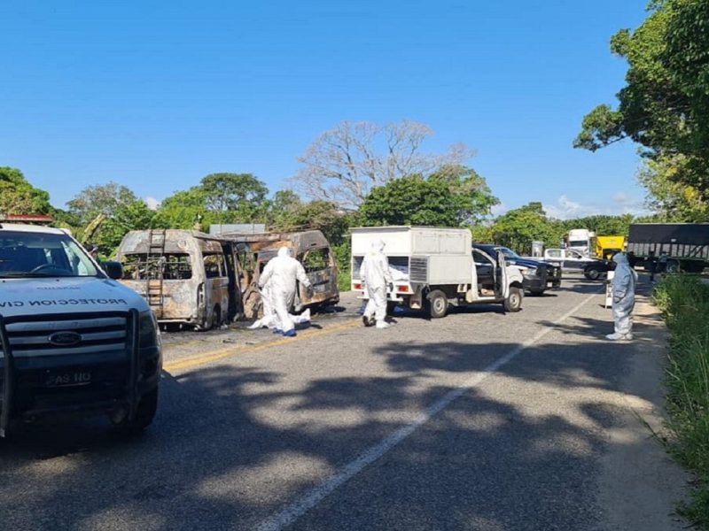 La Fiscalía General de Chiapas abrió una carpeta de investigación contra quien resulte responsable por este accidente.
