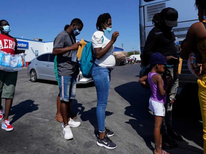 Bajan las detenciones de inmigrantes haitianos en la frontera USA-México.