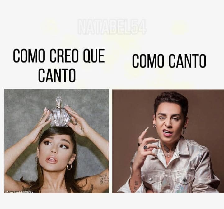 Cómo realmente cantas.