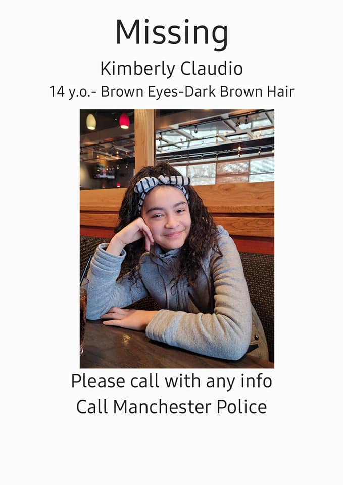 Cartel de la búsqueda de Kimberly Claudio. | Imagen: Facebook de Ana Pomales-Claudio.