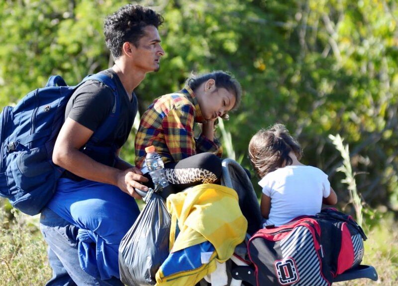 Esta no es la primera caravana de migrantes que ha cruzado México este año.