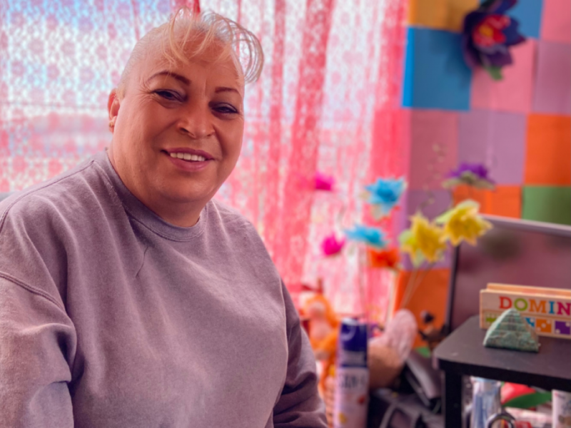 Grecia, activista LGBTI+, enfermera y fundadora del albergue Respetttrans.