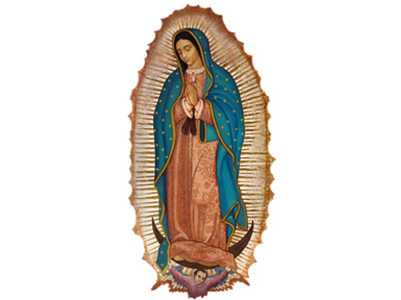 Participa en las mañanitas a la Virgen de Guadalupe en Los Ángeles, California.