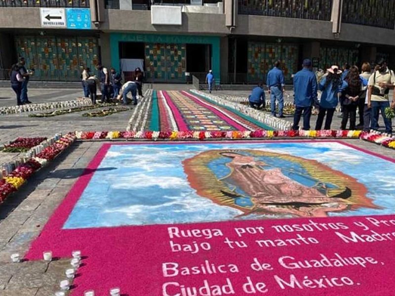 Instalan módulos de salud para atender a peregrinos en la Basílica de Guadalupe.