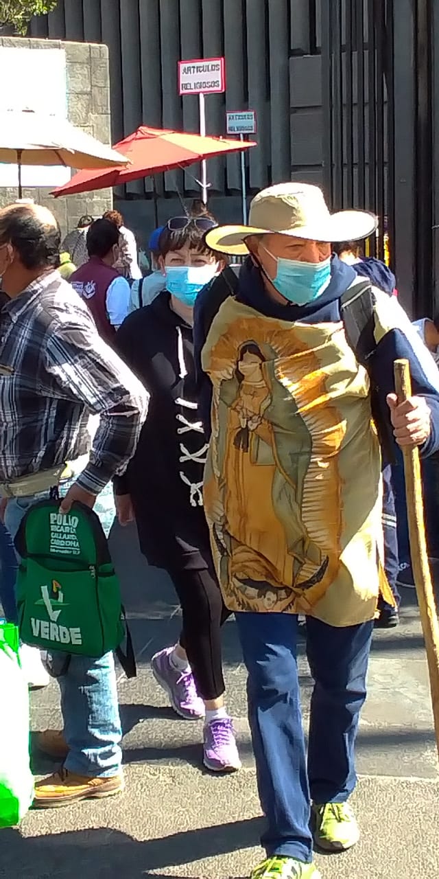 Devoción a la Virgen de Guadalupe. | Foto: Conexión Migrante.
