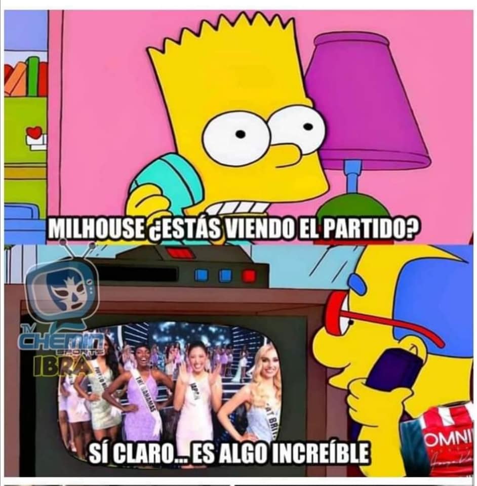 Miss Universo vs. el partido de Atlas.