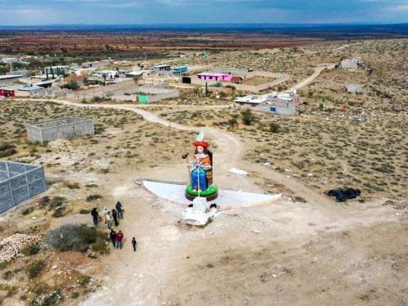 Llega el Santo Niño de Atocha más grande a Fresnillo, Zacatecas.