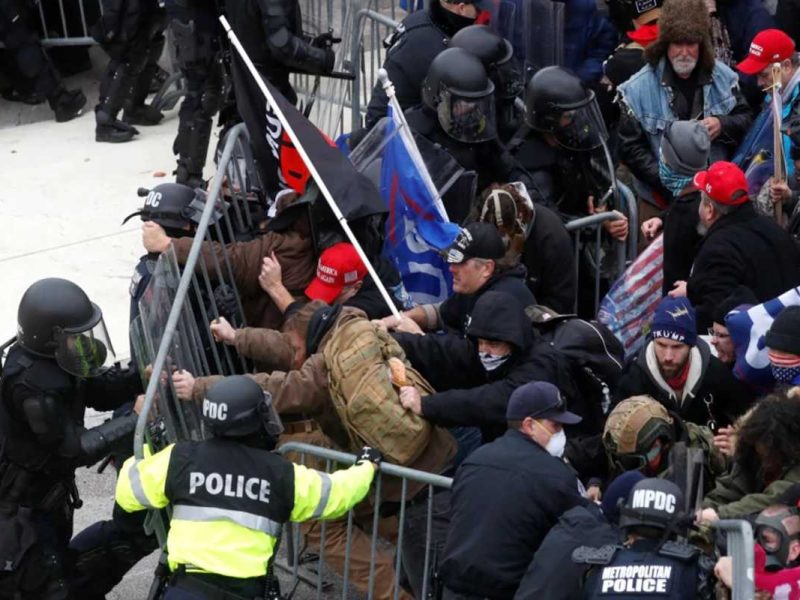 A un año después del asalto al Capitolio de Estados Unidos.