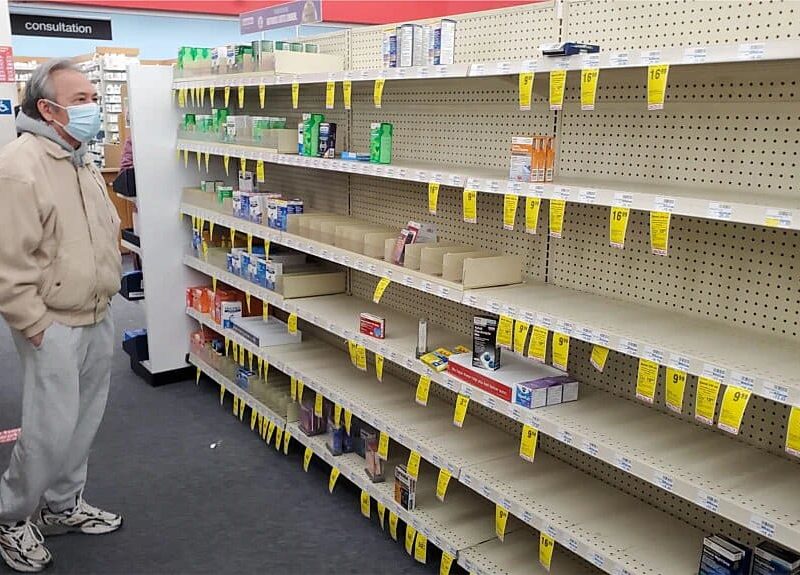 Las pruebas caseras de Covid-19 escasean en muchas partes de Estados Unidos.