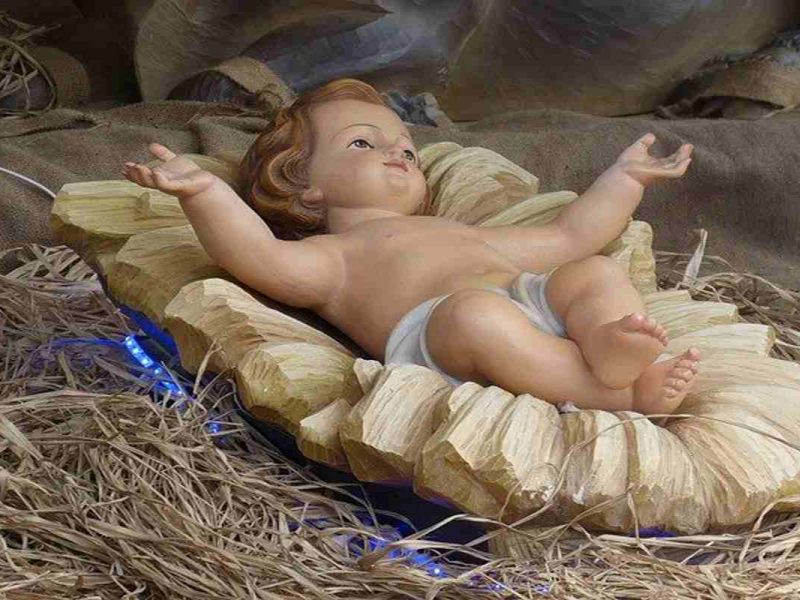 Niño Dios en el Día de la Candelaria 2022.