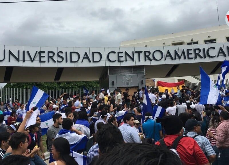 Las universidades fueron un bastión de insurrección contra el gobierno de Daniel Ortega durante las manifestaciones de 2018 en Nicaragua.