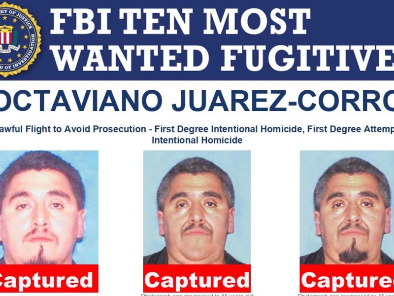 Octaviano Juárez Corro, uno de los 10 más buscados por el FBI, fue capturado en Zapopan, México.