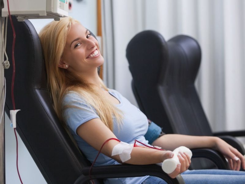 El crédito que se discute en el Congreso de California espera promover la donación de sangre.