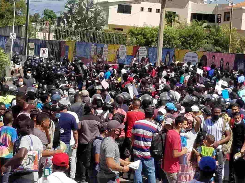 Cifras oficiales sobre la migración en México develan que aumentó en un 41 por ciento en el número de personas migrantes detenidas.