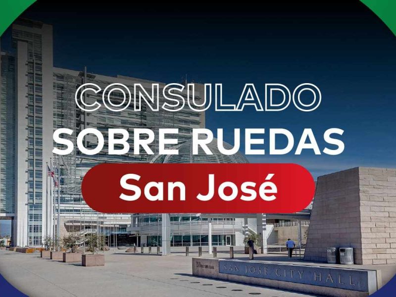 El consulado sobre ruedas de San José, California abrió citas para su consulado móvil.