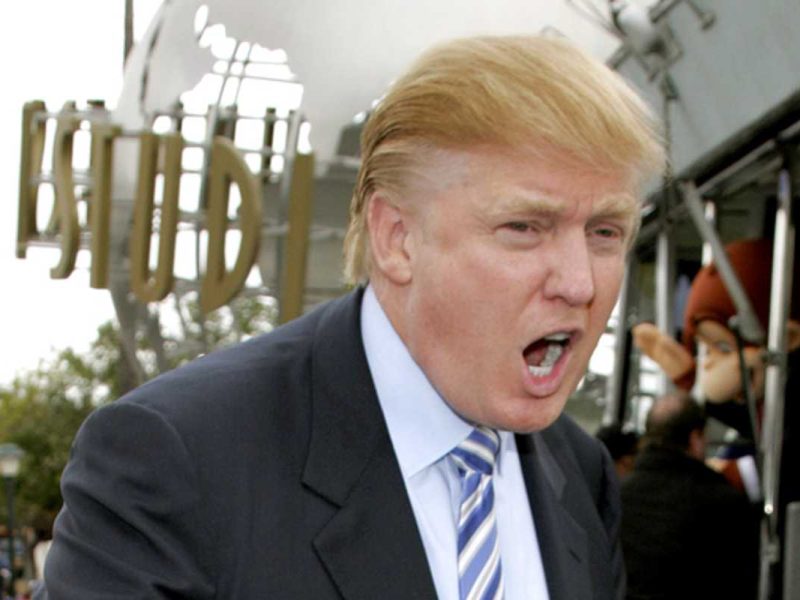 Donald Trump hizo la broma de bombardear a Rusia con aviones de Estados Unidos.