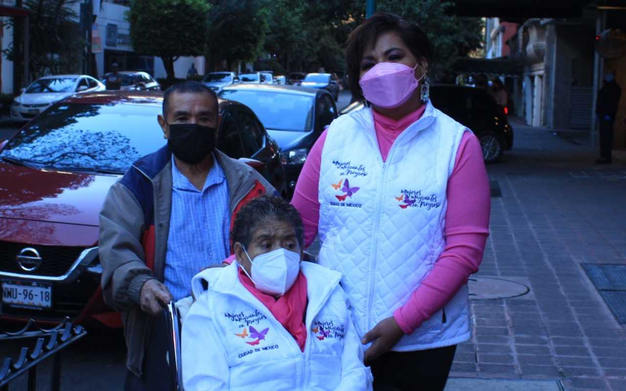 Ángela Rosales fue una de las personas beneficiadas por el programa de Mujeres Migrantes en Progreso | Foto: Abel Domínguez / Conexión Migrante