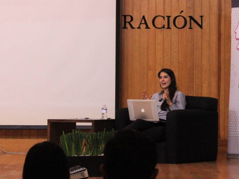 La secretaria de Estudio y Cuenta de la Sala Superior, Olivia Valdez. habló sobre los retos que han enfrentado activistas y organizaciones para que los diputados migrantes sean una realidad