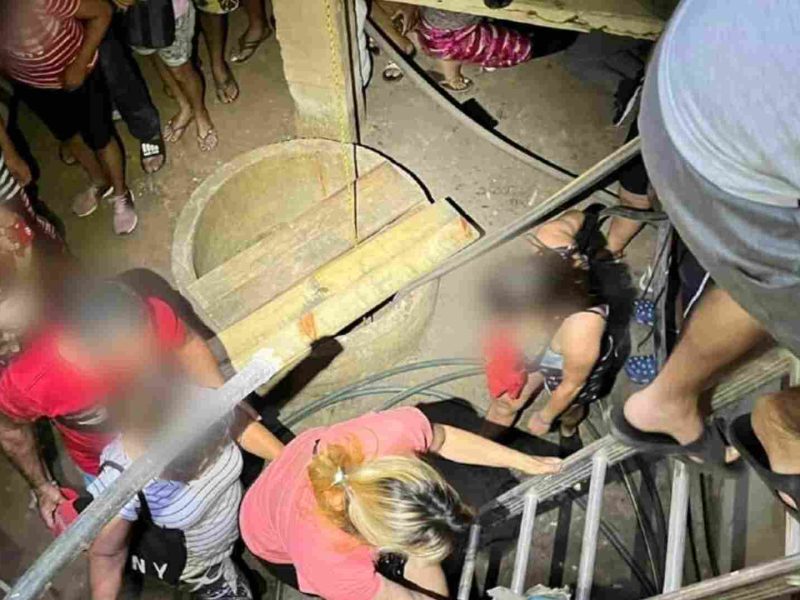 El Instituto Nacional de Migración (INM) encontró a 70 migrantes escondidos en el cuarto de máquinas y pozo de agua de un hotel de Oaxaca.