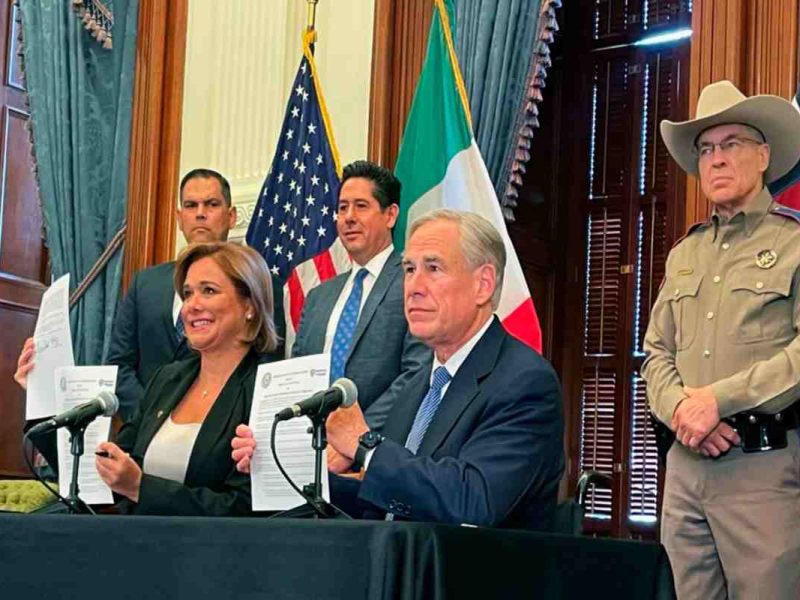 Texas deroga orden de inspección de camiones en la frontera.