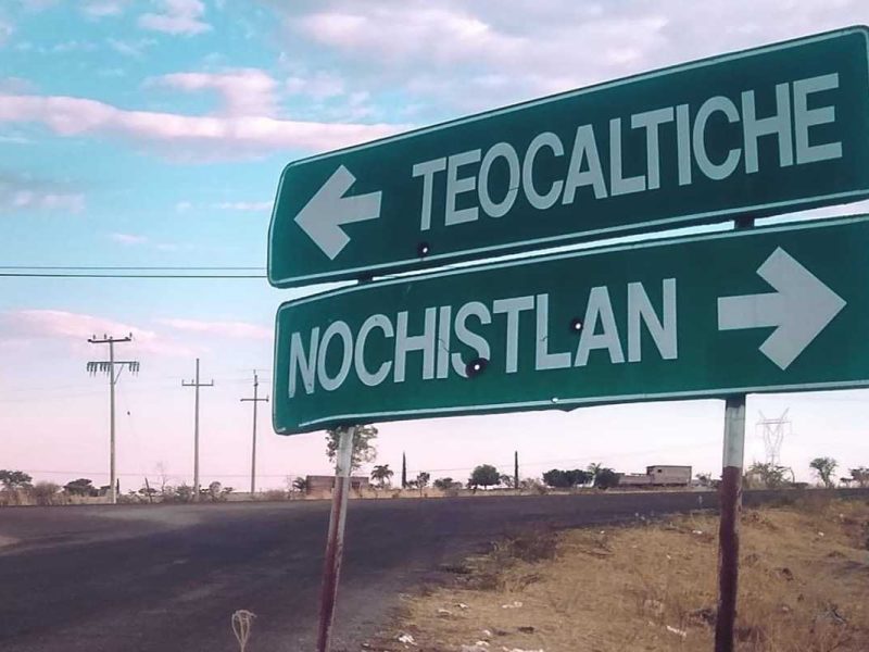 Paisanos sufren asalto en la carretera de Nochistlán, Zacatecas.