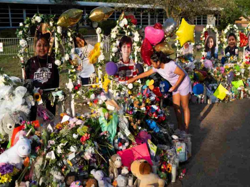 Maestra cerró la puerta antes del tiroteo en Uvalde, Texas.