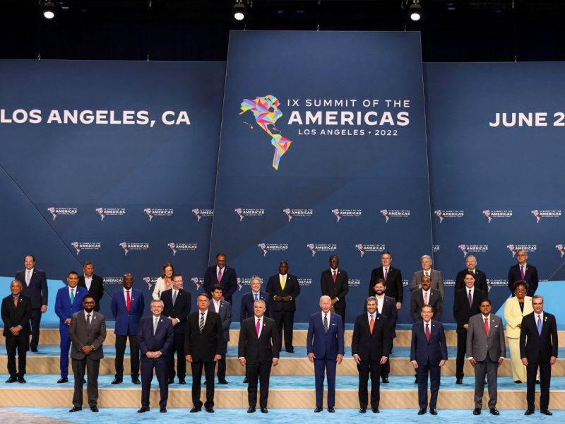 Declaración de Los Ángeles surgió de la IX Cumbre de Las Américas. Foto: VOA / Reuters