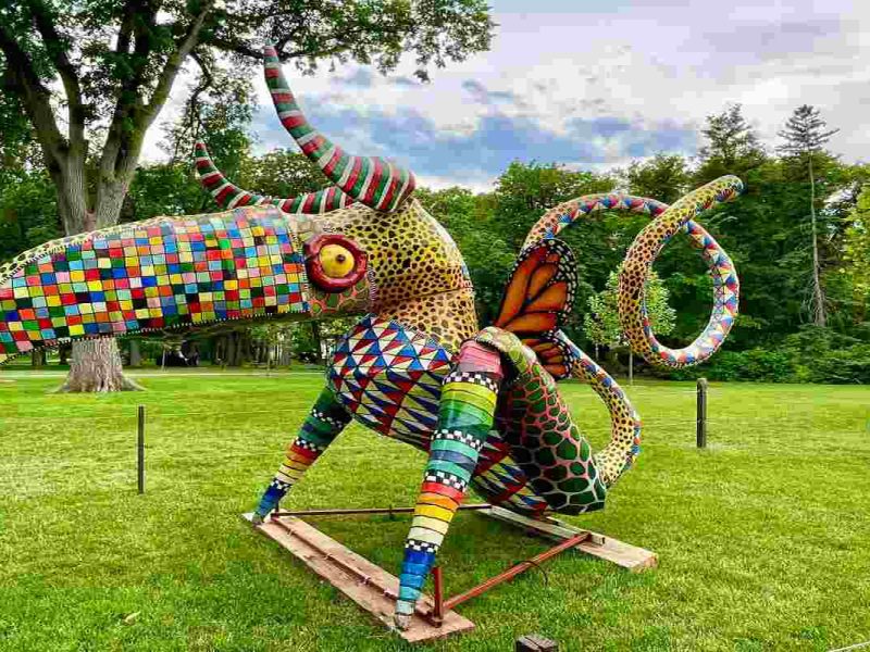 Disfruta de la exposición de los alebrijes mexicanos en Chicago.