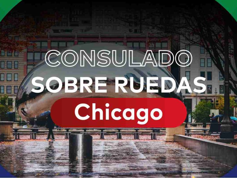 Recientemente cambió la circunscripción del Consulado General de México en Chicago, por lo cual debes estar atento a cuál es tu consulado