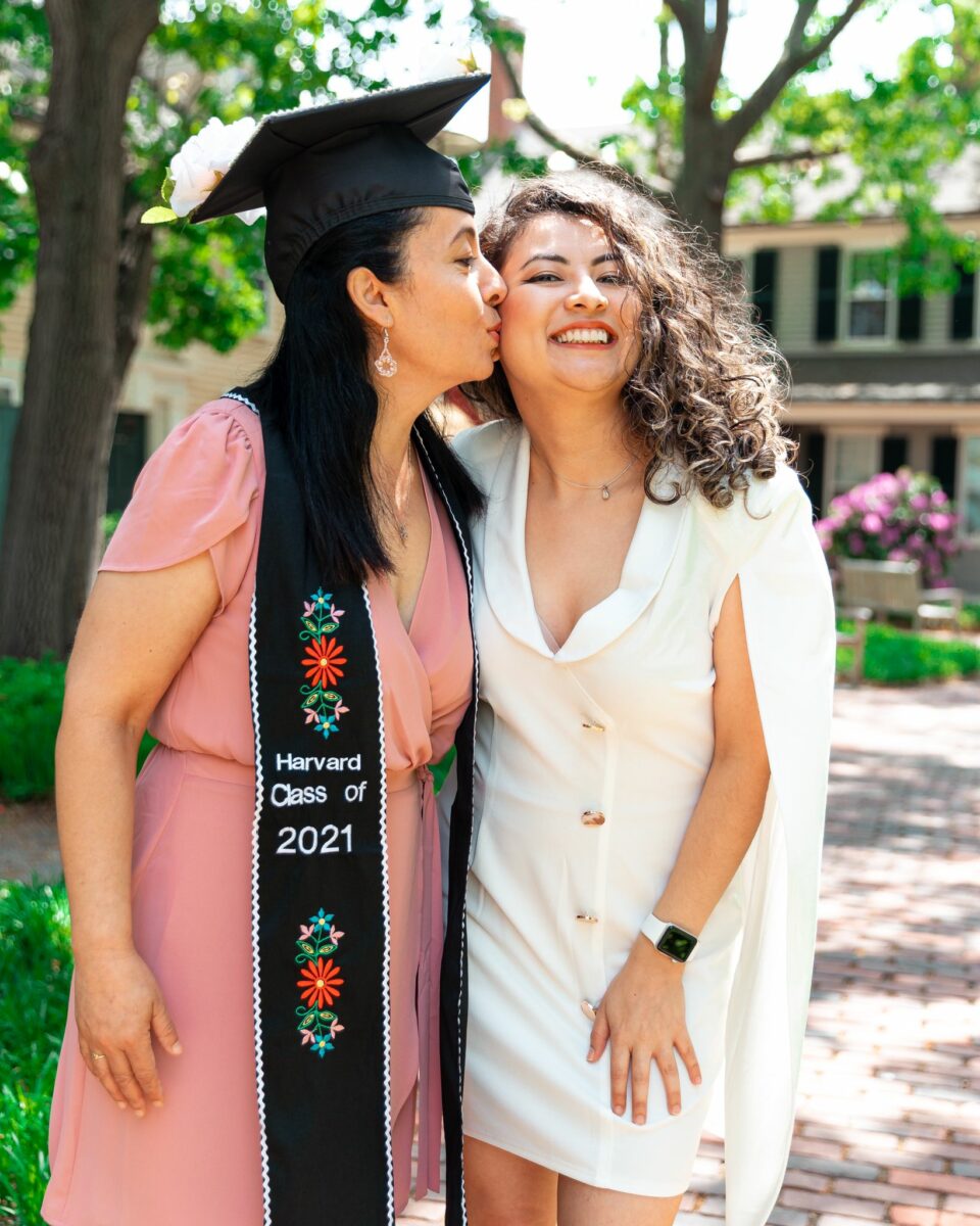 Nataly y su mamá Verónica. | Foto: Cortesía de Nataly.