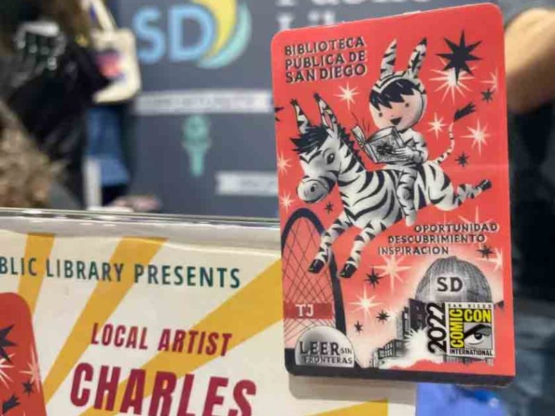 Nueva tarjeta de la biblioteca de San Diego es una mezcla de culturas.
