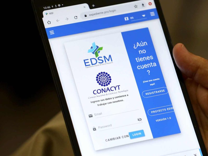 Con la aplicación los migrantes crearán y llenarán su expediente de salud, el cual consta de tres módulos: salud física, atención social y salud mental.