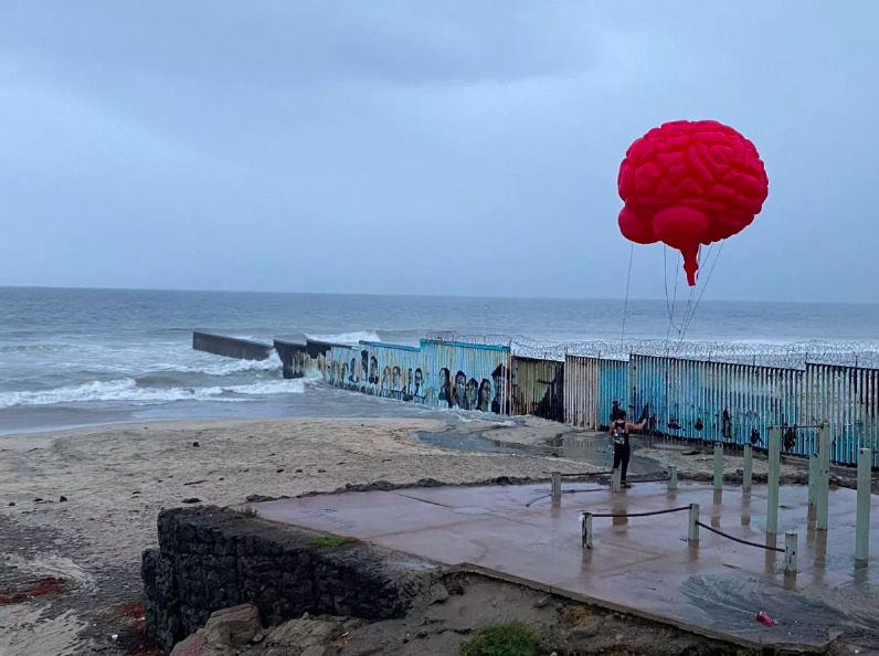 Aforo Nómada en la frontera de San Diego.